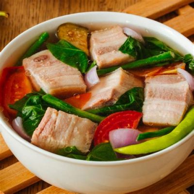  Sinigang na Baboy:  A Tangy and Spicy Symphony on Your Taste Buds!